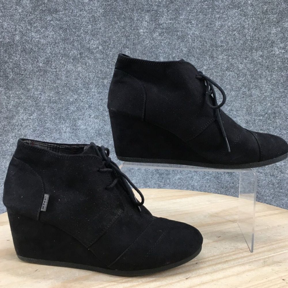 BONGO Black Ankle Boots Size 8.5